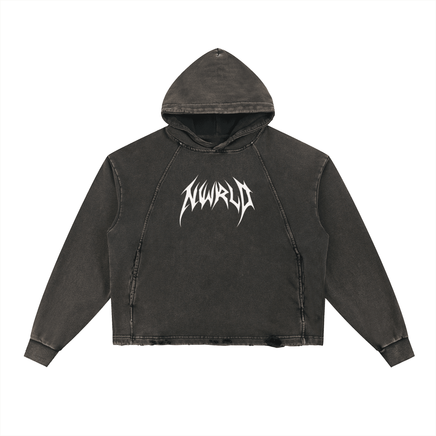 DARKMODE x METALMANIA / Vintage Washed Hoodie - NWRLD CLOTHING