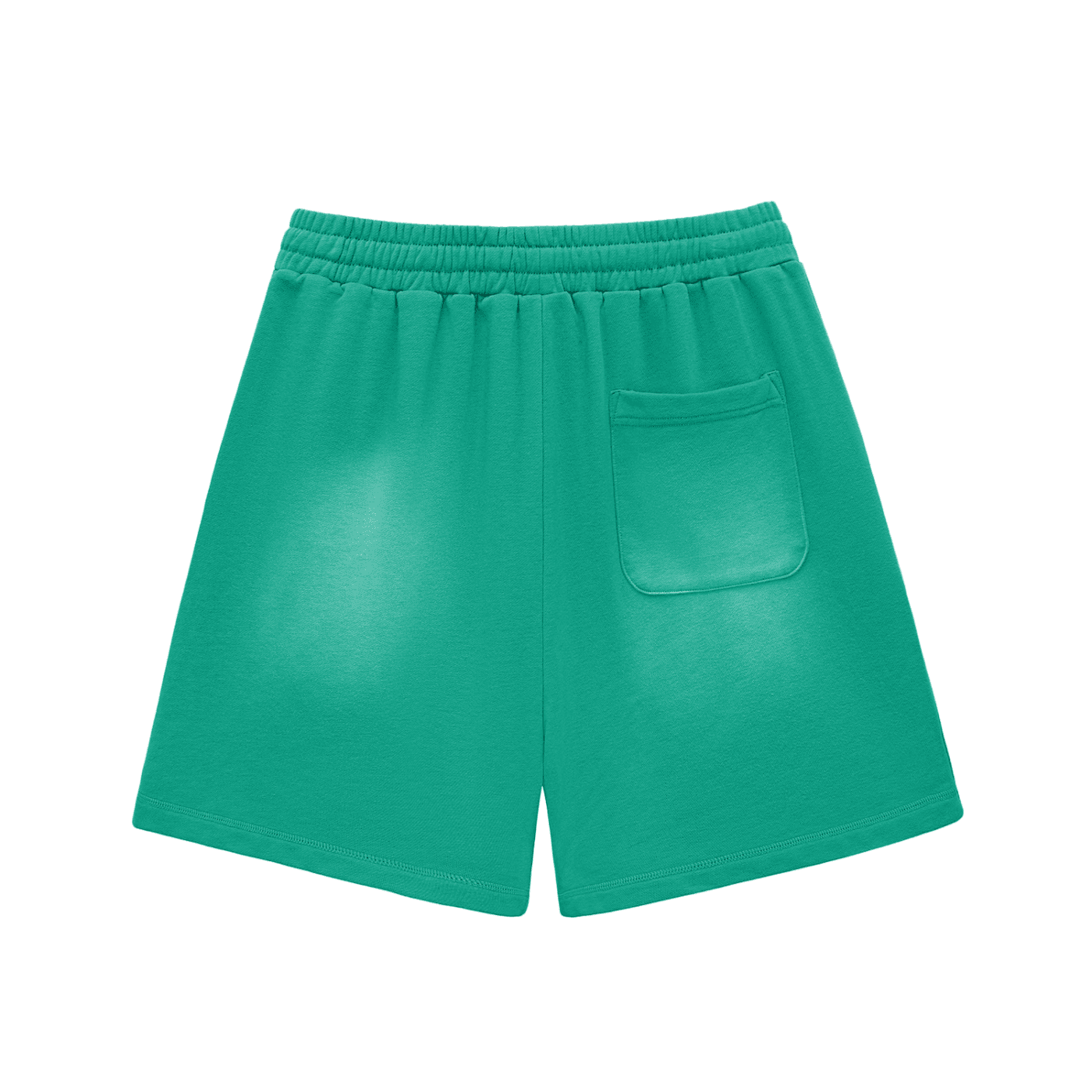 NWRLD ESSENTIALS / Sun Fade Raw Edge Shorts - NWRLD CLOTHING