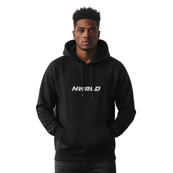 NWRLD ESSENTIALS / Oversize Fleeced Hoodie - NWRLD CLOTHING