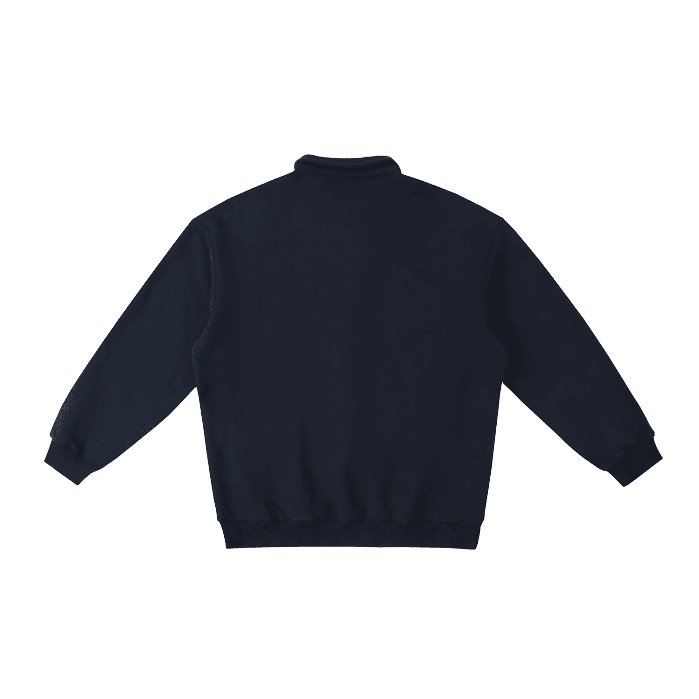 NWRLD ESSENTIALS / Polo-Collar Sweatshirt - NWRLD CLOTHING