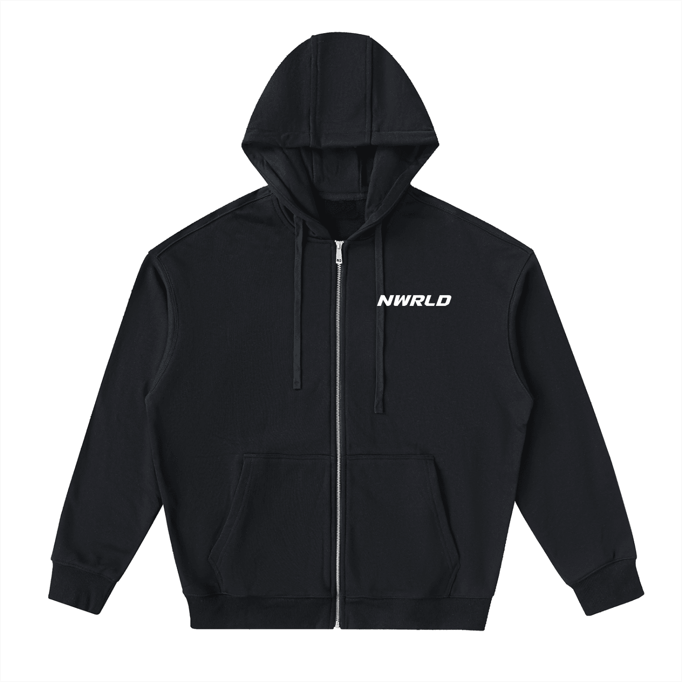 NWRLD ESSENTIALS / Drop-Shoulder Hoodie - NWRLD CLOTHING