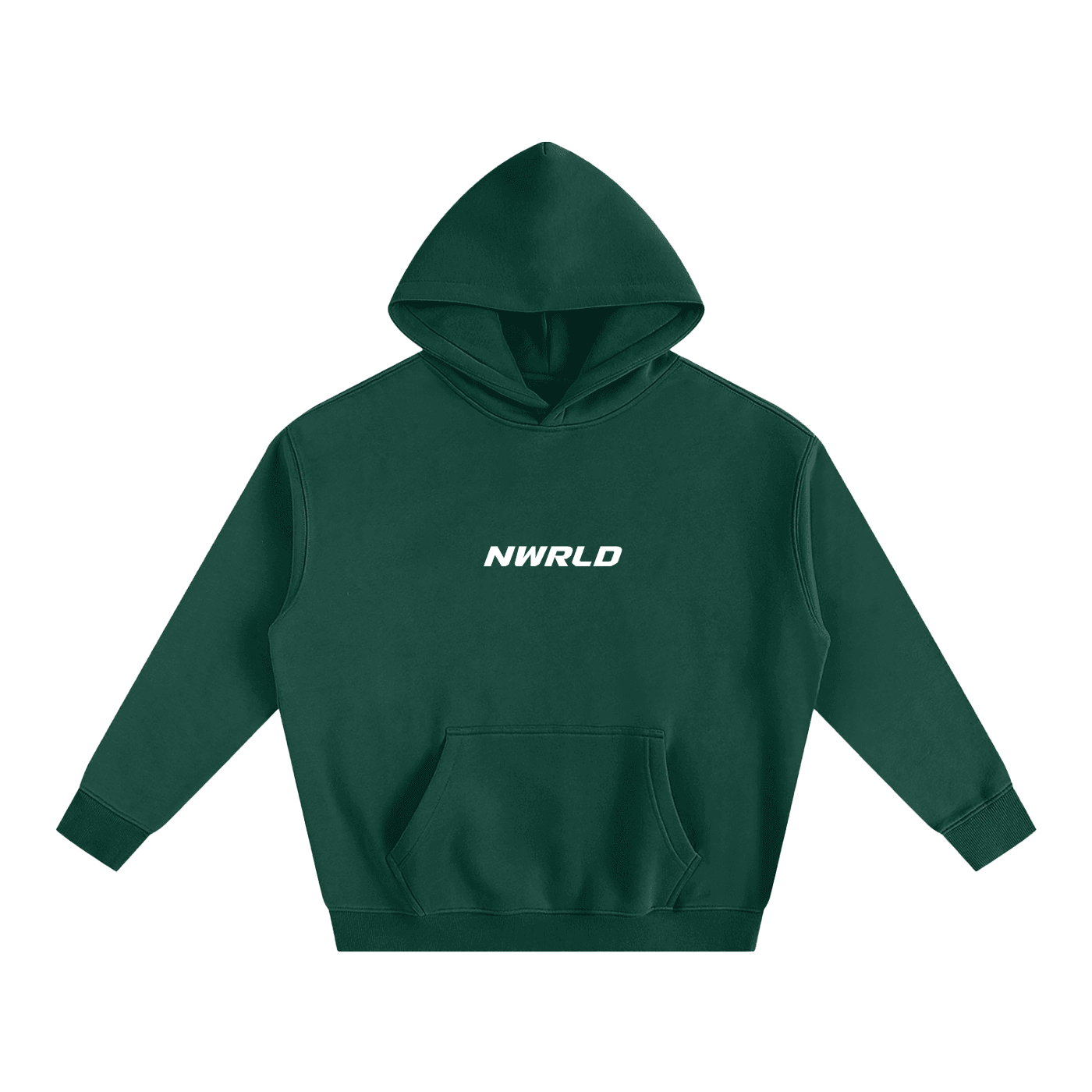 NWRLD ESSENTIALS / Oversize Fleeced Hoodie - NWRLD CLOTHING