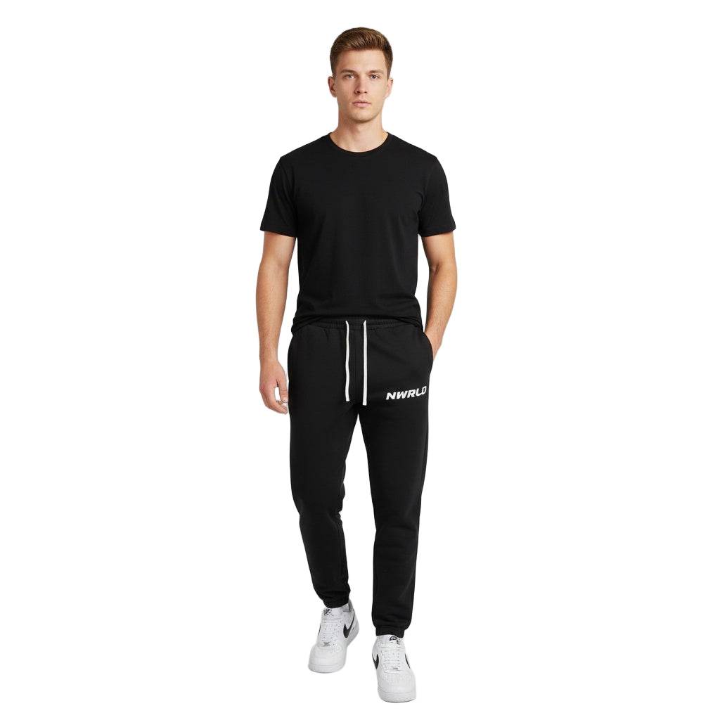 NWRLD ESSENTIALS / Essential Cuffed Sweatpants - NWRLD CLOTHING