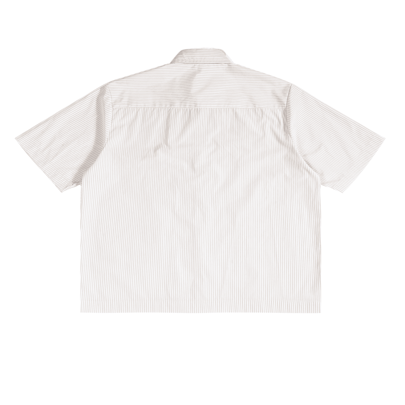NWRLD ESSENTIALS / Oversized Vertical Stripe Boxy Shirt - NWRLD CLOTHING