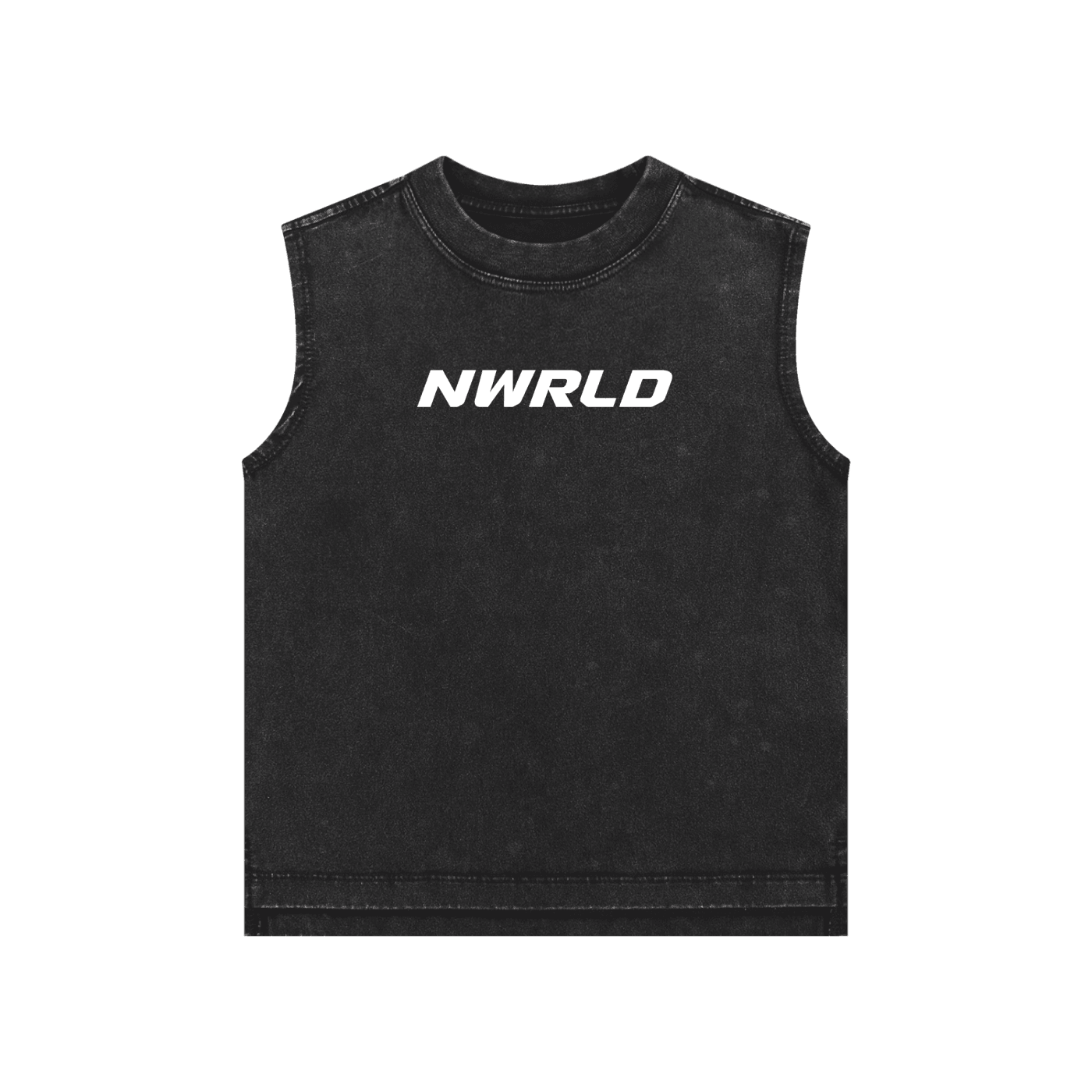 NWRLD ESSENTIALS / Snow Washed Tank Top - NWRLD CLOTHING
