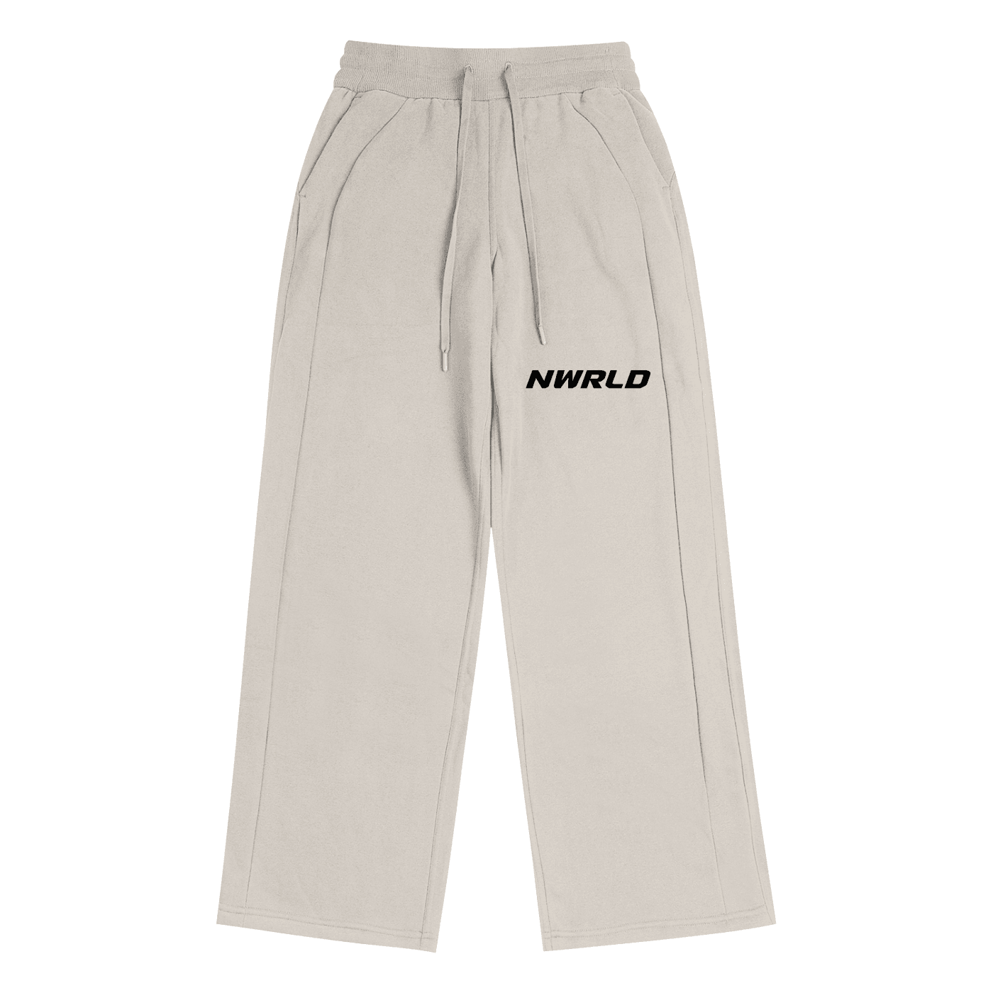 NWRLD ESSENTIALS / Straight Leg Pants - NWRLD CLOTHING