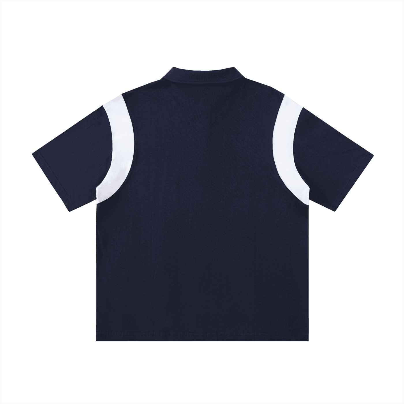 NWRLD CLEAN / Contrast Panel Polo Shirt - NWRLD CLOTHING
