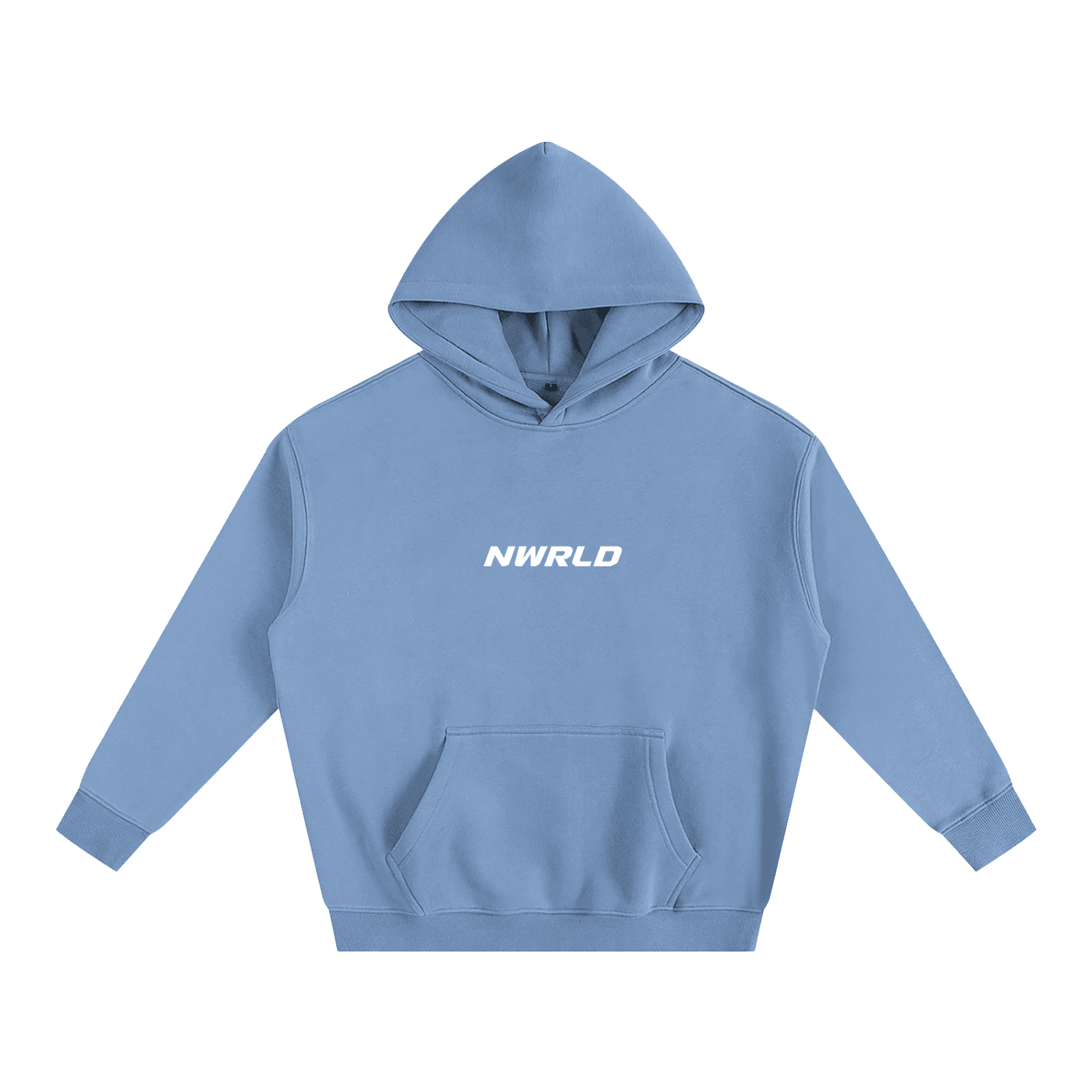 NWRLD ESSENTIALS / Oversize Fleeced Hoodie - NWRLD CLOTHING