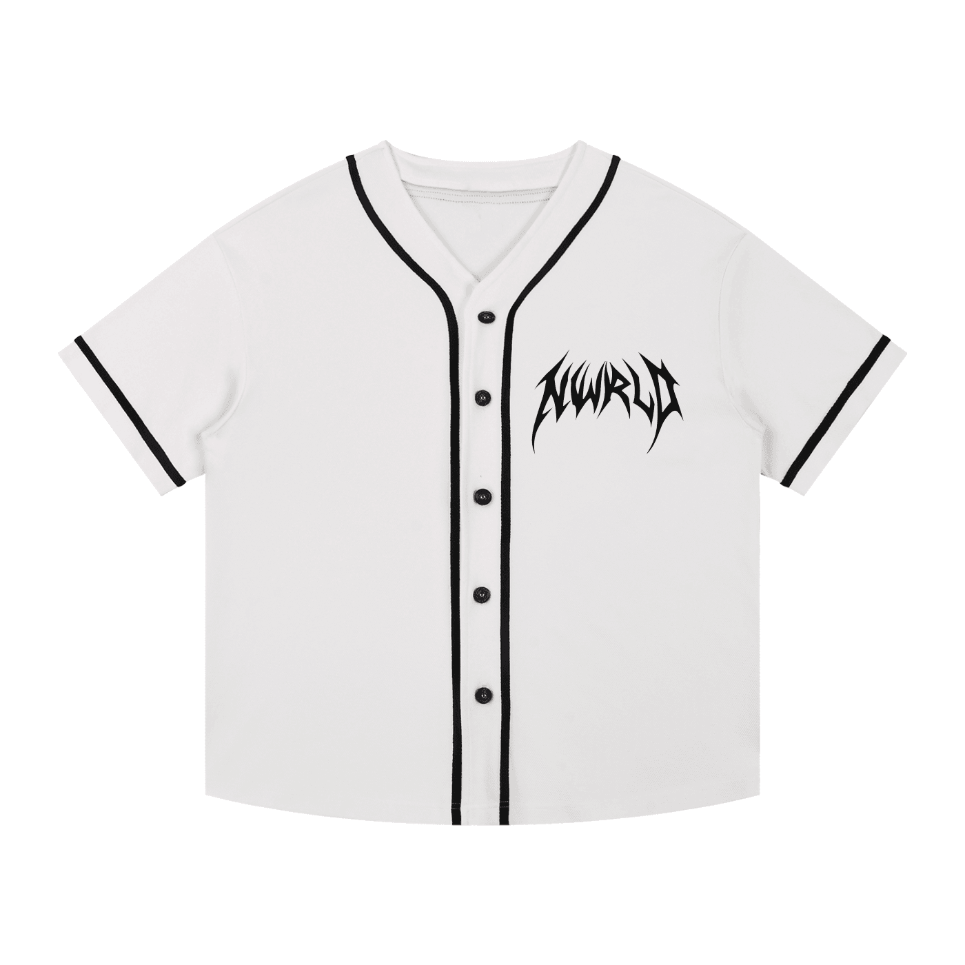 DARKMODE x METALMANIA / Button-Up Jersey - NWRLD CLOTHING