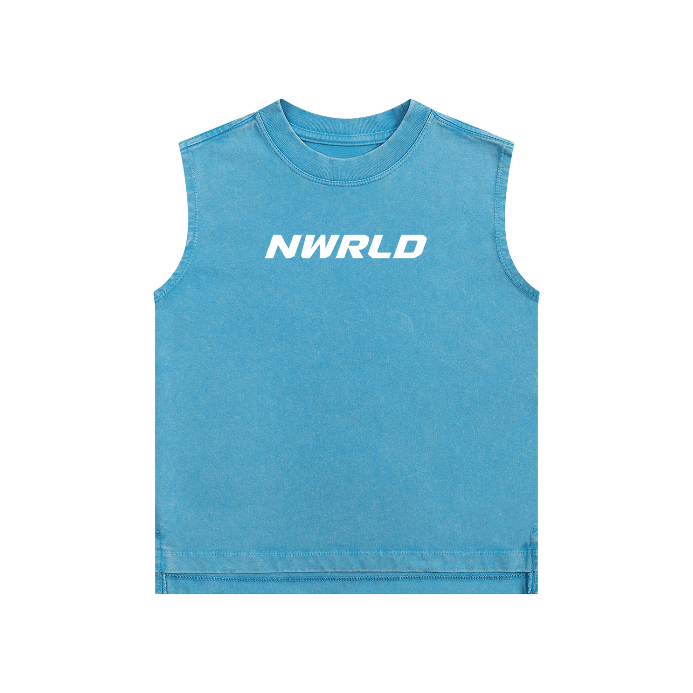 NWRLD ESSENTIALS / Snow Washed Tank Top - NWRLD CLOTHING