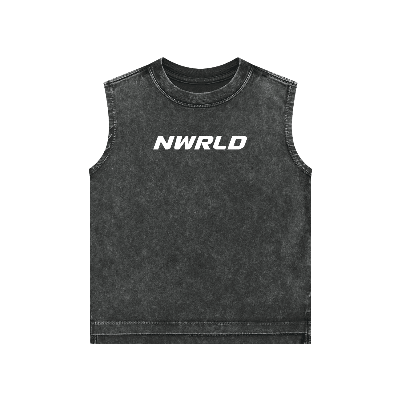 NWRLD ESSENTIALS / Snow Washed Tank Top - NWRLD CLOTHING