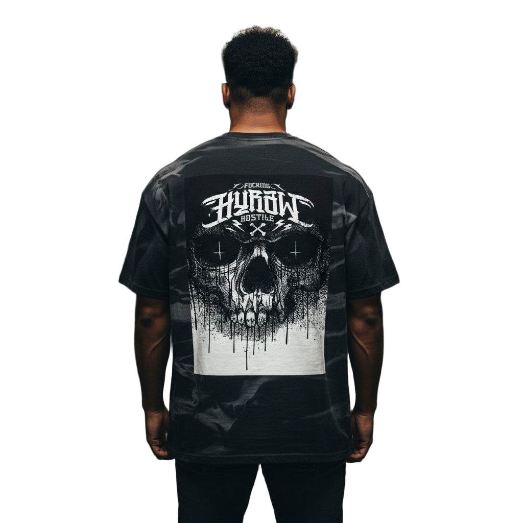 DARK MODE x METAL MANIA / Irregular Stripe T-Shirt - NWRLD CLOTHING