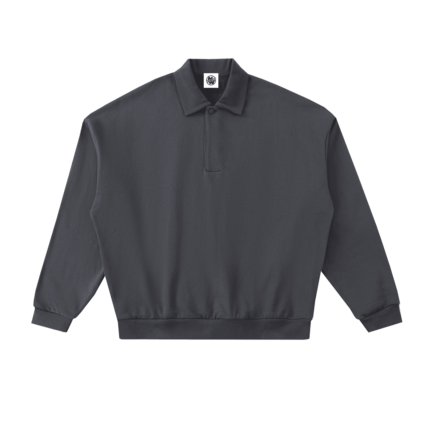 NWRLD CLEAN / Heavyweight Fleece Polo Sweatshirt - NWRLD CLOTHING