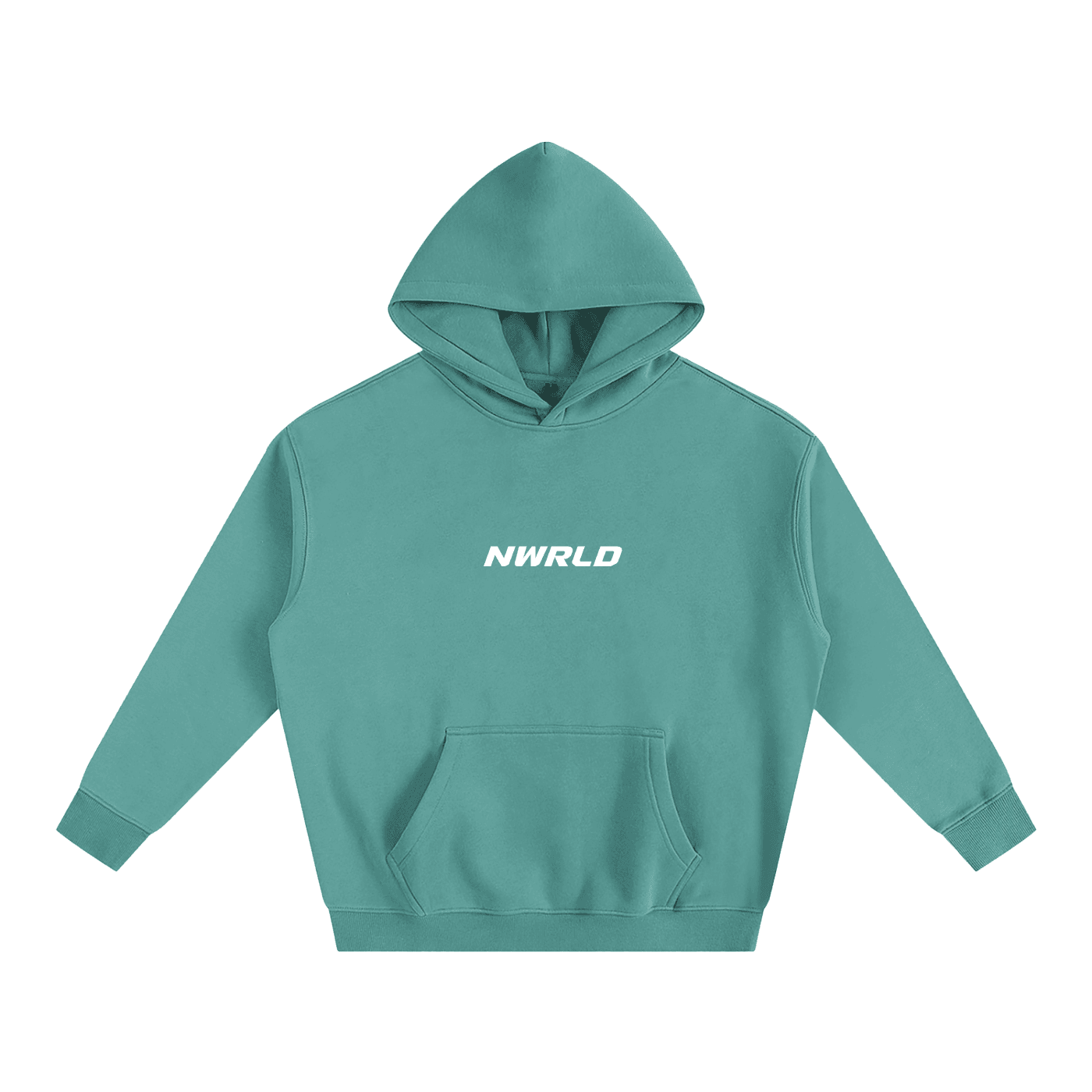 NWRLD ESSENTIALS / Oversize Fleeced Hoodie - NWRLD CLOTHING