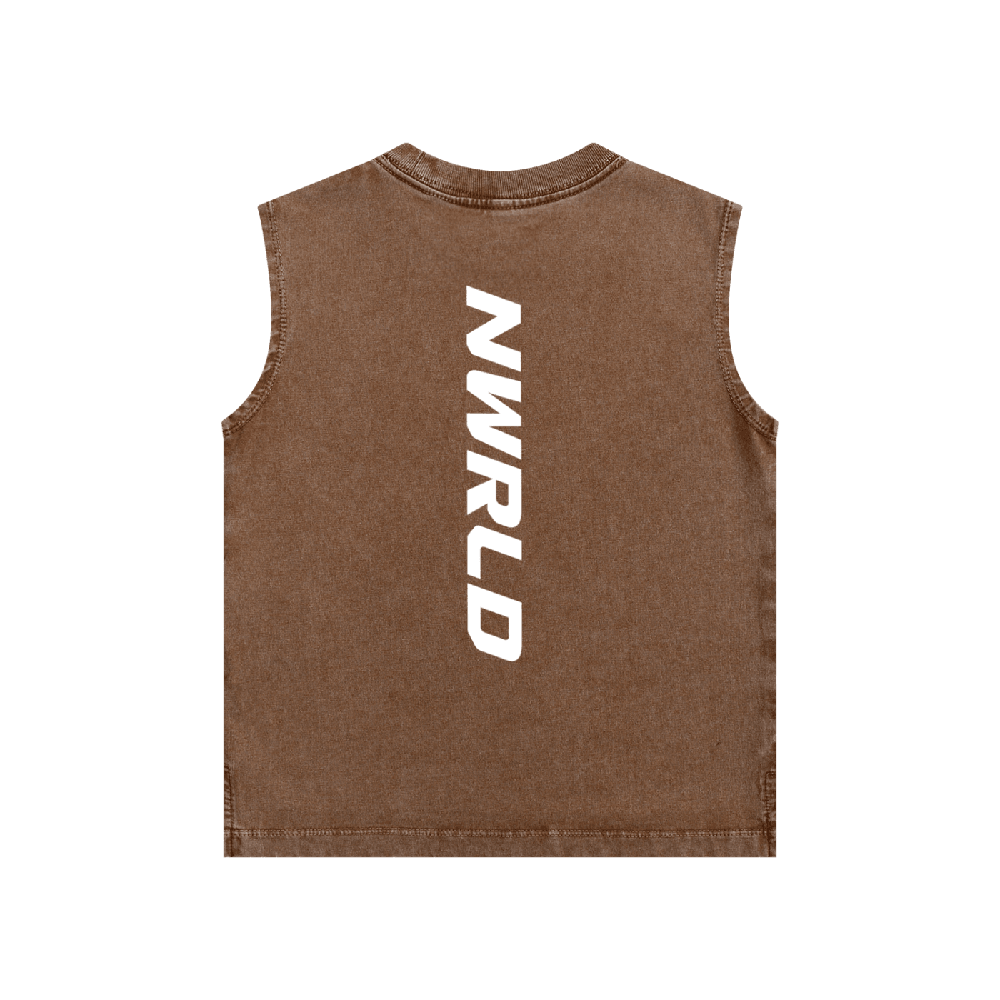 NWRLD ESSENTIALS / Snow Washed Tank Top - NWRLD CLOTHING