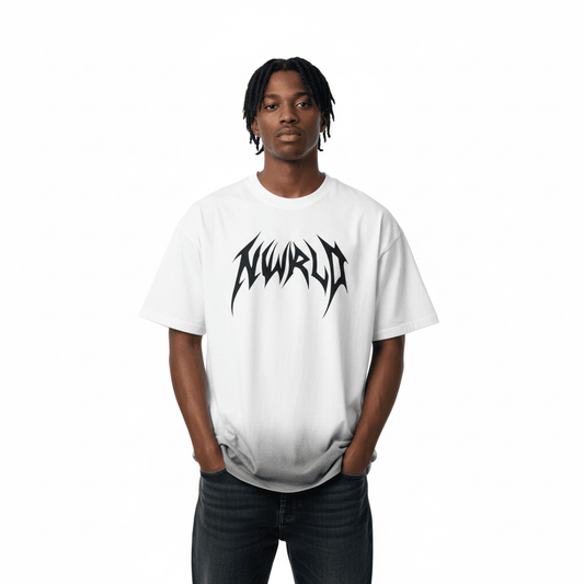 DARKMODE x METALMANIA / Sunfade Washed T-Shirt - NWRLD CLOTHING