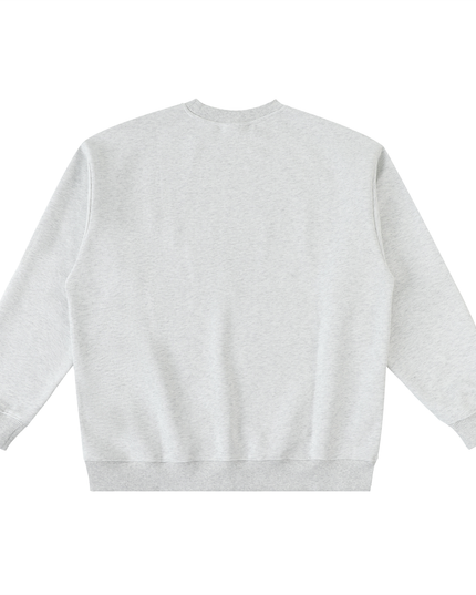 Oversized Crewneck Taped Sweatshirt