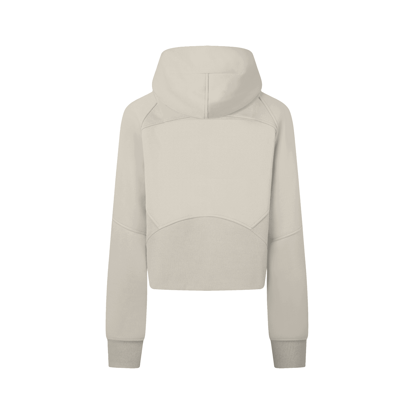 NWRLD ESSENTIALS / Cropped Zip-Through Hoodie - NWRLD CLOTHING