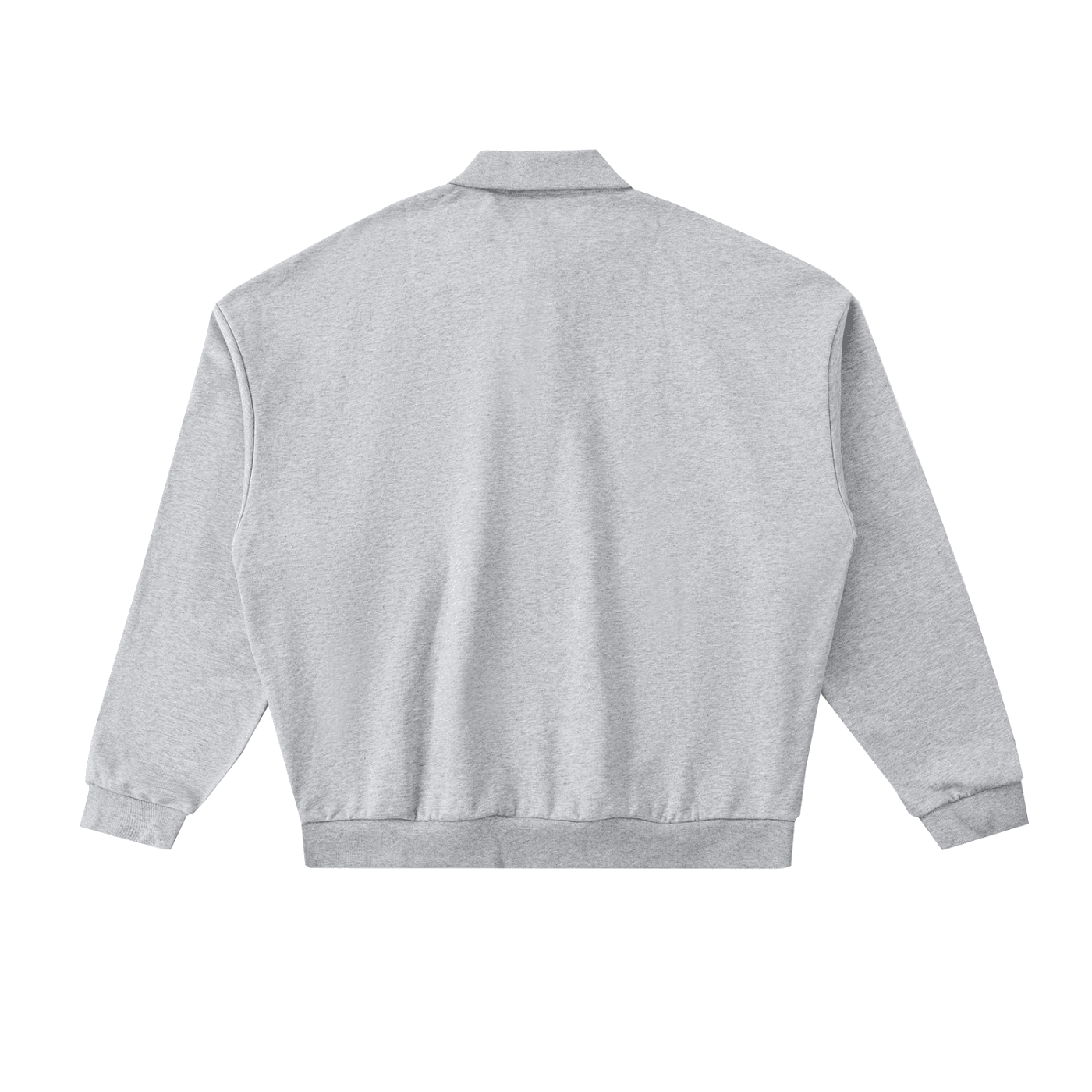 NWRLD CLEAN / Heavyweight Fleece Polo Sweatshirt - NWRLD CLOTHING