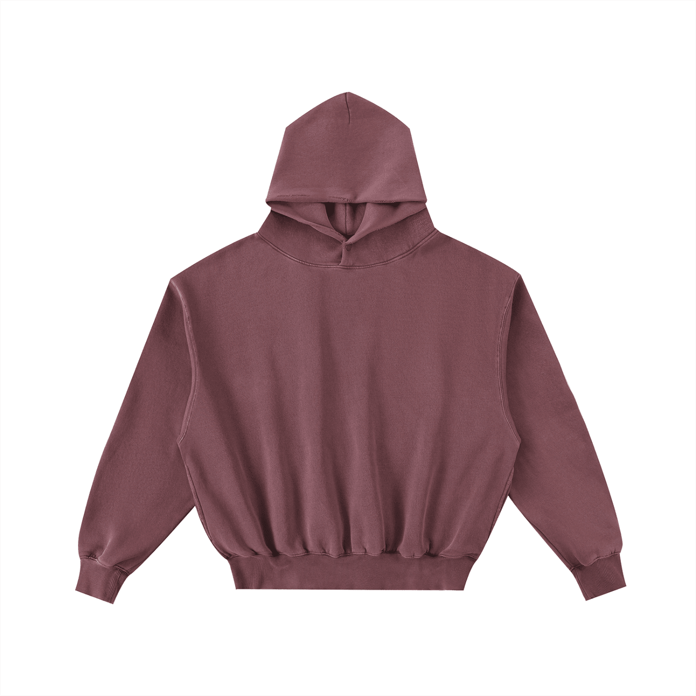 NWRLD CLEAN / Frayed Enzyme Washed Hoodie - NWRLD CLOTHING
