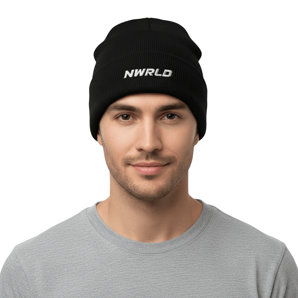 NWRLD ESSENTIALS / Cuffed Beanie - NWRLD CLOTHING