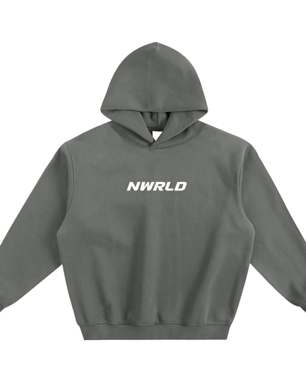 Fleeced Boxy Hoodie