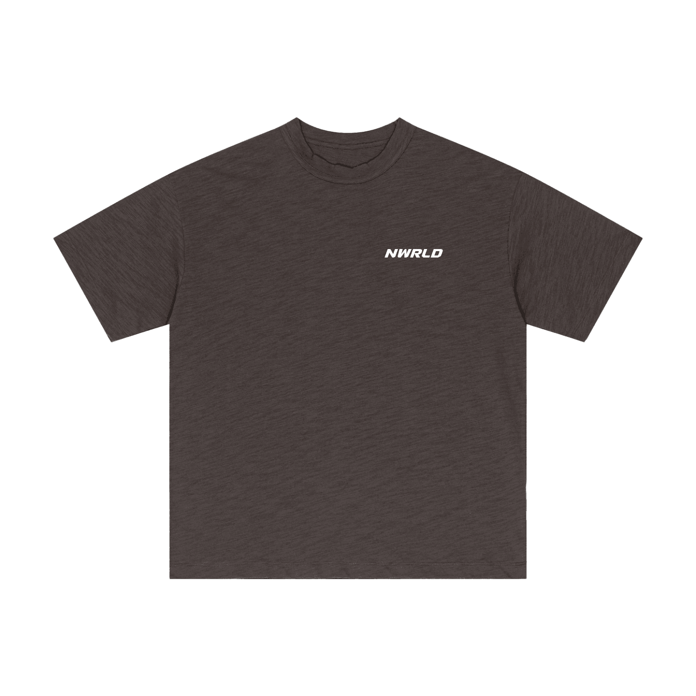NWRLD ESSENTIALS / Cotton Plain T-Shirt - NWRLD CLOTHING
