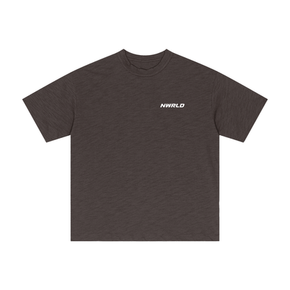 NWRLD ESSENTIALS / Cotton Plain T-Shirt - NWRLD CLOTHING