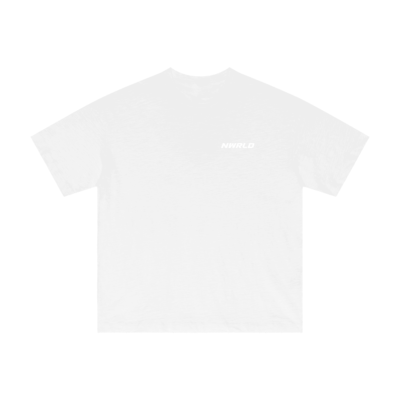 NWRLD ESSENTIALS / Cotton Plain T-Shirt - NWRLD CLOTHING