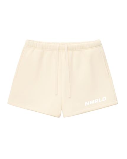 NWRLD 002 Fleece Drawstring Shorts