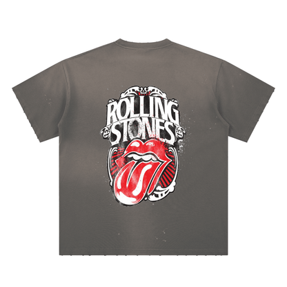 DARK MODE x METAL MANIA / Rolling Stones T-Shirt - NWRLD CLOTHING