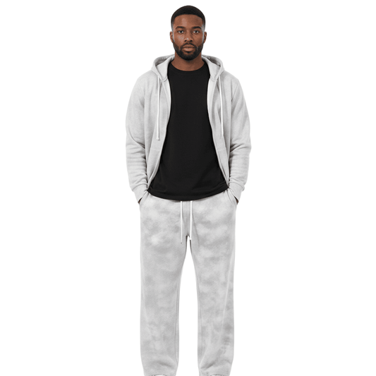 NWRLD CLEAN / Stone Washed Sweatpants - NWRLD CLOTHING