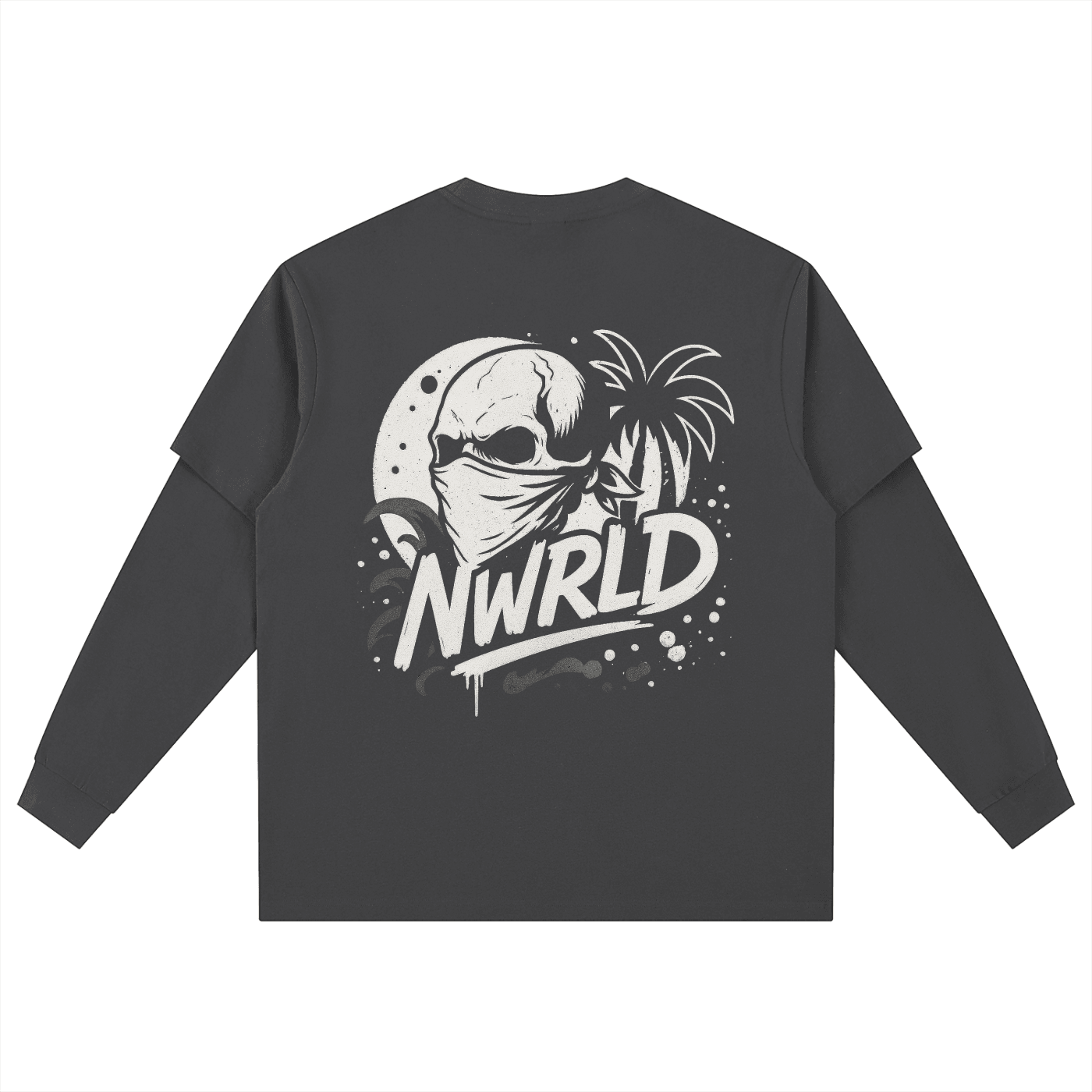 BONDI BOYS / Layered Long Sleeve Oversized Tee - NWRLD CLOTHING