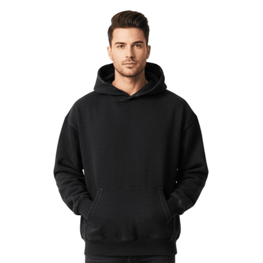 NWRLD CLEAN / Frayed Enzyme Washed Hoodie - NWRLD CLOTHING
