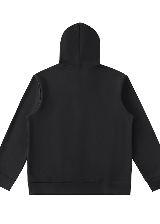 NWRLD 002 Heavyweight High Neck Zip-Up Hoodie