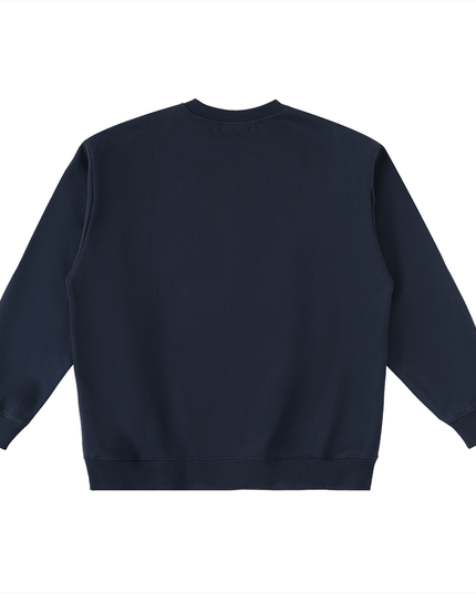 Oversized Crewneck Taped Sweatshirt