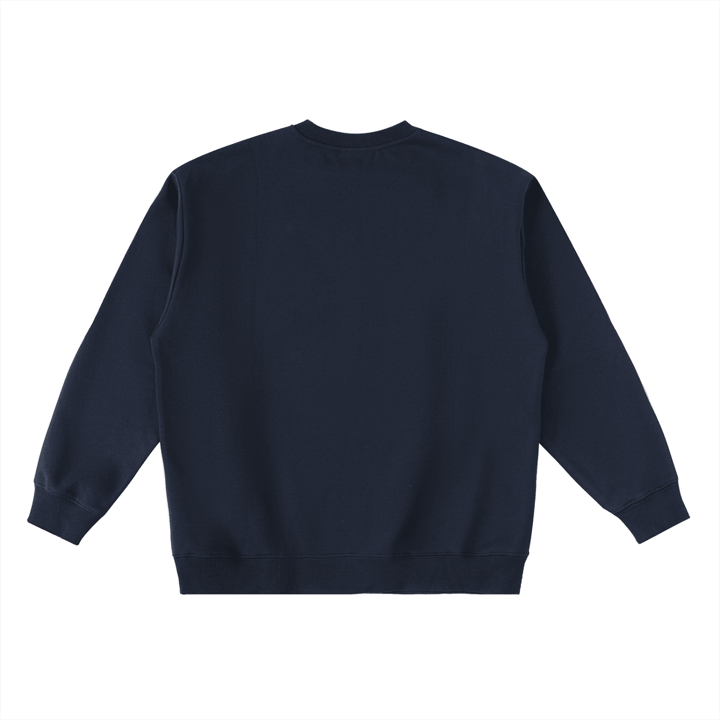 NWRLD ESSENTIALS / Oversized Crewneck Taped Sweatshirt - NWRLD CLOTHING