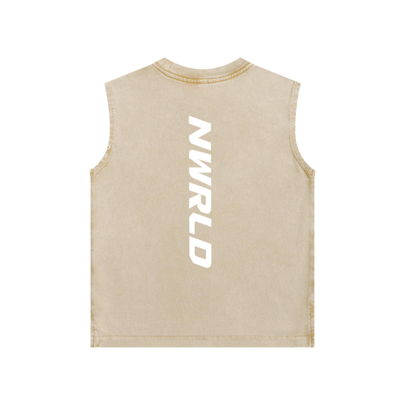NWRLD ESSENTIALS / Snow Washed Tank Top - NWRLD CLOTHING