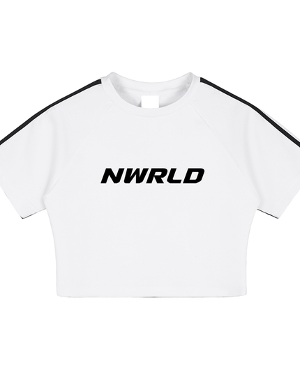 Taped Cooling Performance Crop Top