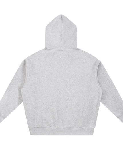 NWRLD 003 / Essential Oversized Fleece Boxy Hoodie