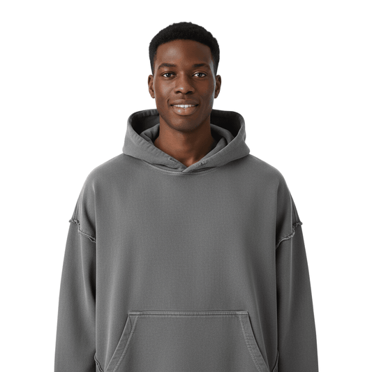 NWRLD CLEAN / Enzyme Washed Hoodie - NWRLD CLOTHING
