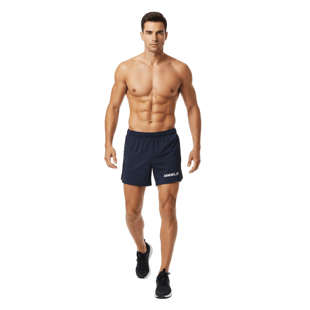 NWRLD ESSENTIALS / Men's Performance Shorts - NWRLD CLOTHING