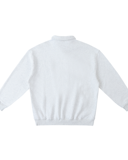 Heavyweight Polo-Collar Sweatshirt