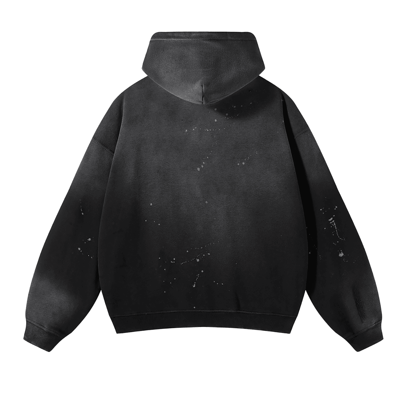 NWRLD ESSENTIALS / Vintage Wash Frayed Fleece Hoodie - NWRLD CLOTHING