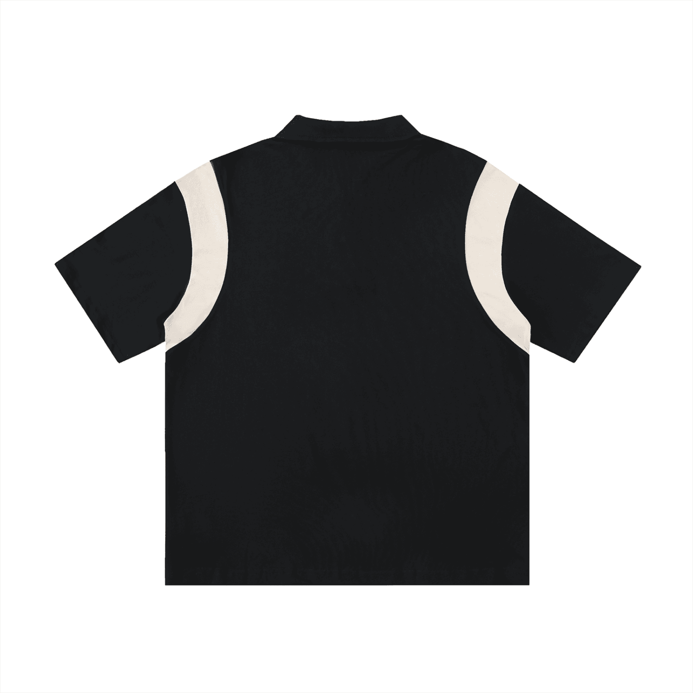 NWRLD CLEAN / Contrast Panel Polo Shirt - NWRLD CLOTHING