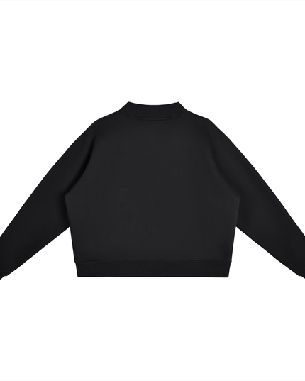 NWRLD 002 Mock-Neck Crew Sweatshirt