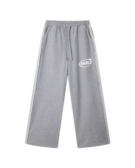 NWRLD 002 Contrast Tape Straight-Leg