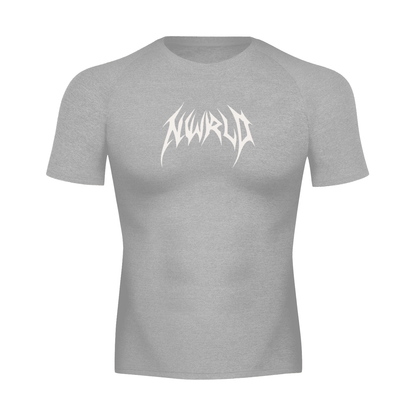 DARKMODE x METALMANIA / Performance Compression T-shirt - NWRLD CLOTHING