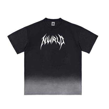 DARKMODE x METALMANIA / Sunfade Washed T-Shirt - NWRLD CLOTHING