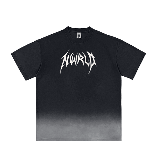 DARKMODE x METALMANIA / Sunfade Washed T-Shirt - NWRLD CLOTHING